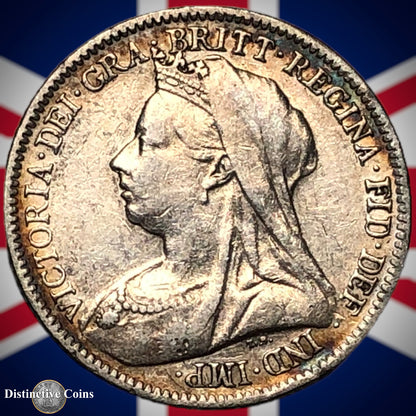 Great Britain 1900 Six Pence GB1478