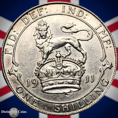 Great Britain 1911 One Shilling GB0899