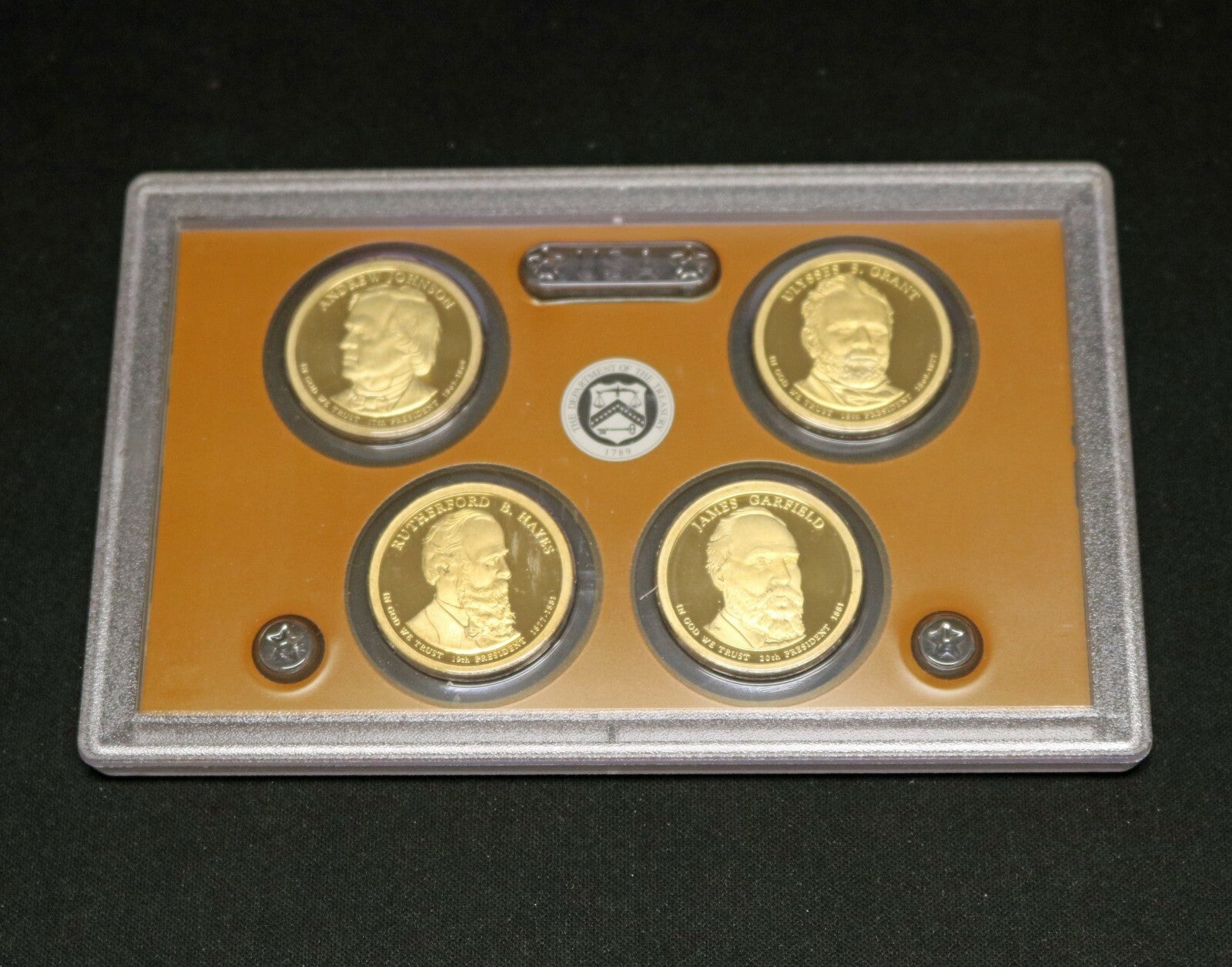 US 2011 Presidential Dollar Proof Sets Lot of 4 Sets No Box no Certs B373