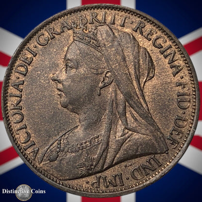 Great Britain 1901 Penny 1d GB6638