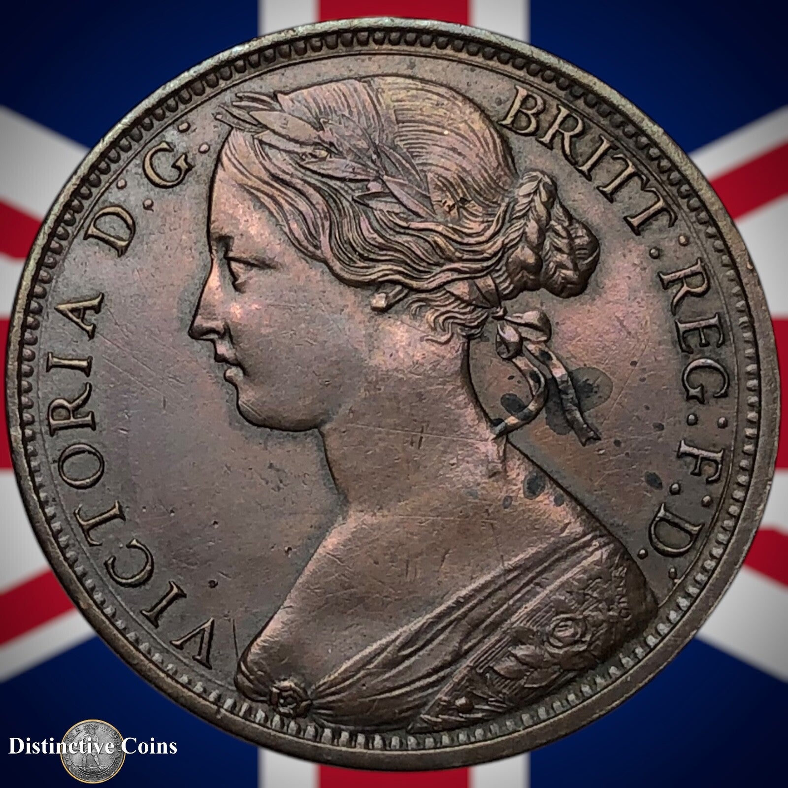 Great Britain 1863 Penny 1d GB6267