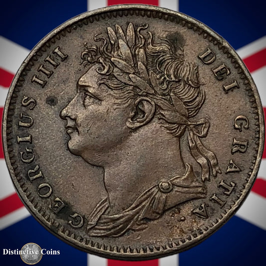 Great Britain 1825 Farthing 1/4d GB3287