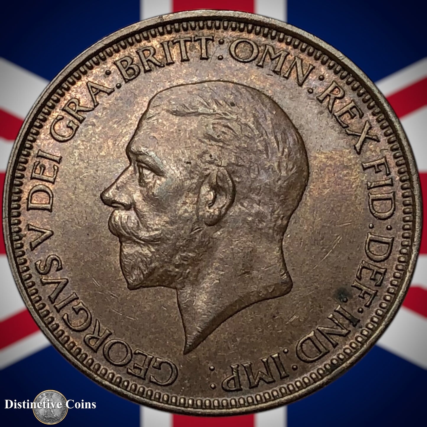 Great Britain 1929 Half Penny 1/2d GB5948