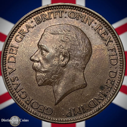 Great Britain 1929 Half Penny 1/2d GB5948