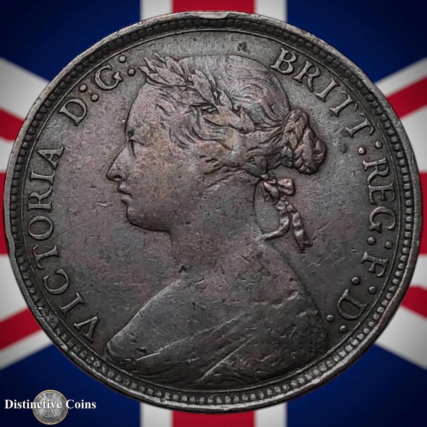 Great Britain 1880 Half Penny 1/2d GB5552