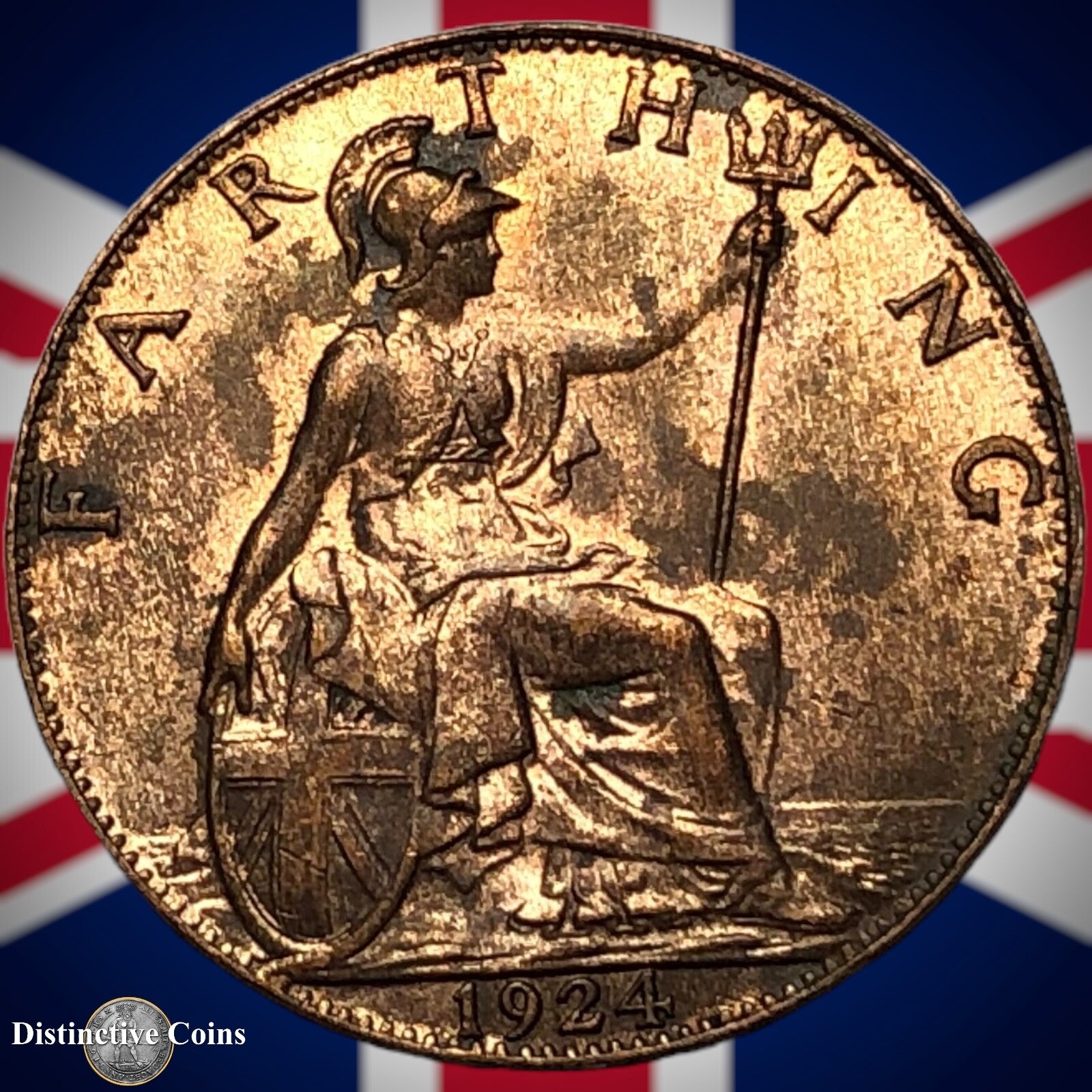 Great Britain 1924 Farthing 1/4d GB4798