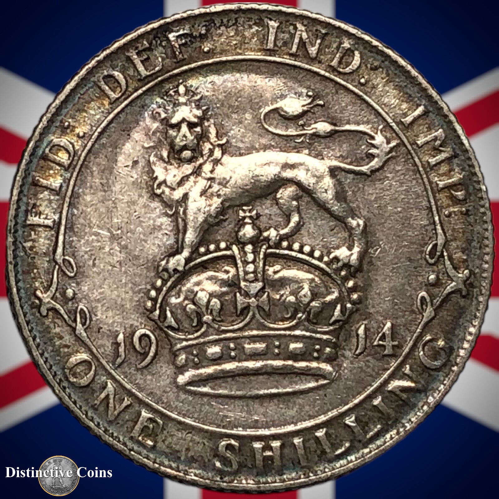 Great Britain 1914 One Shilling GB0933