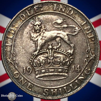 Great Britain 1914 One Shilling GB0933