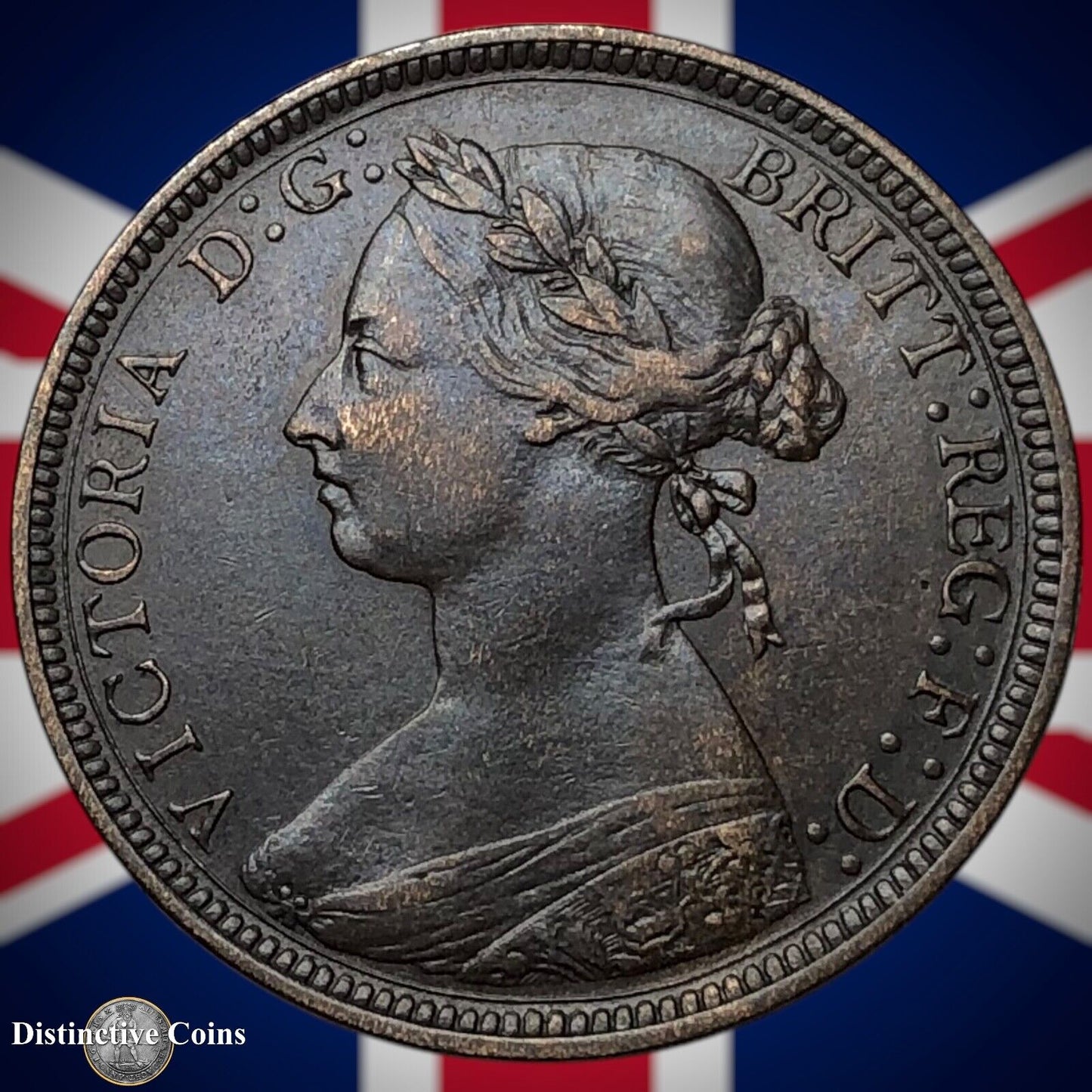 Great Britain 1886 Half Penny 1/2d GB5588