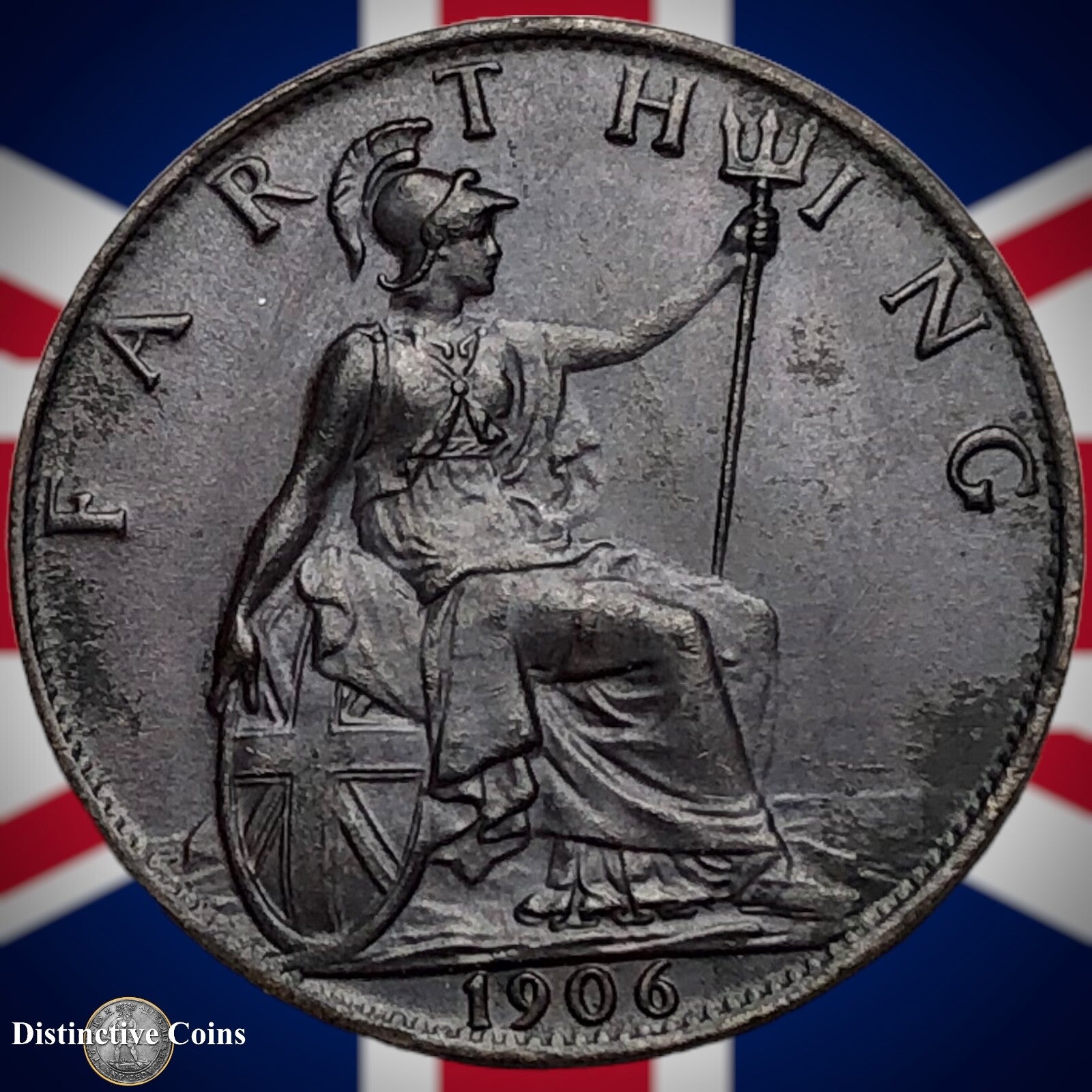 Great Britain 1906 Farthing 1/4d GB4598