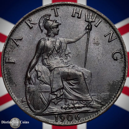 Great Britain 1906 Farthing 1/4d GB4598
