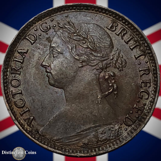 Great Britain 1886 Farthing 1/4d GB4202