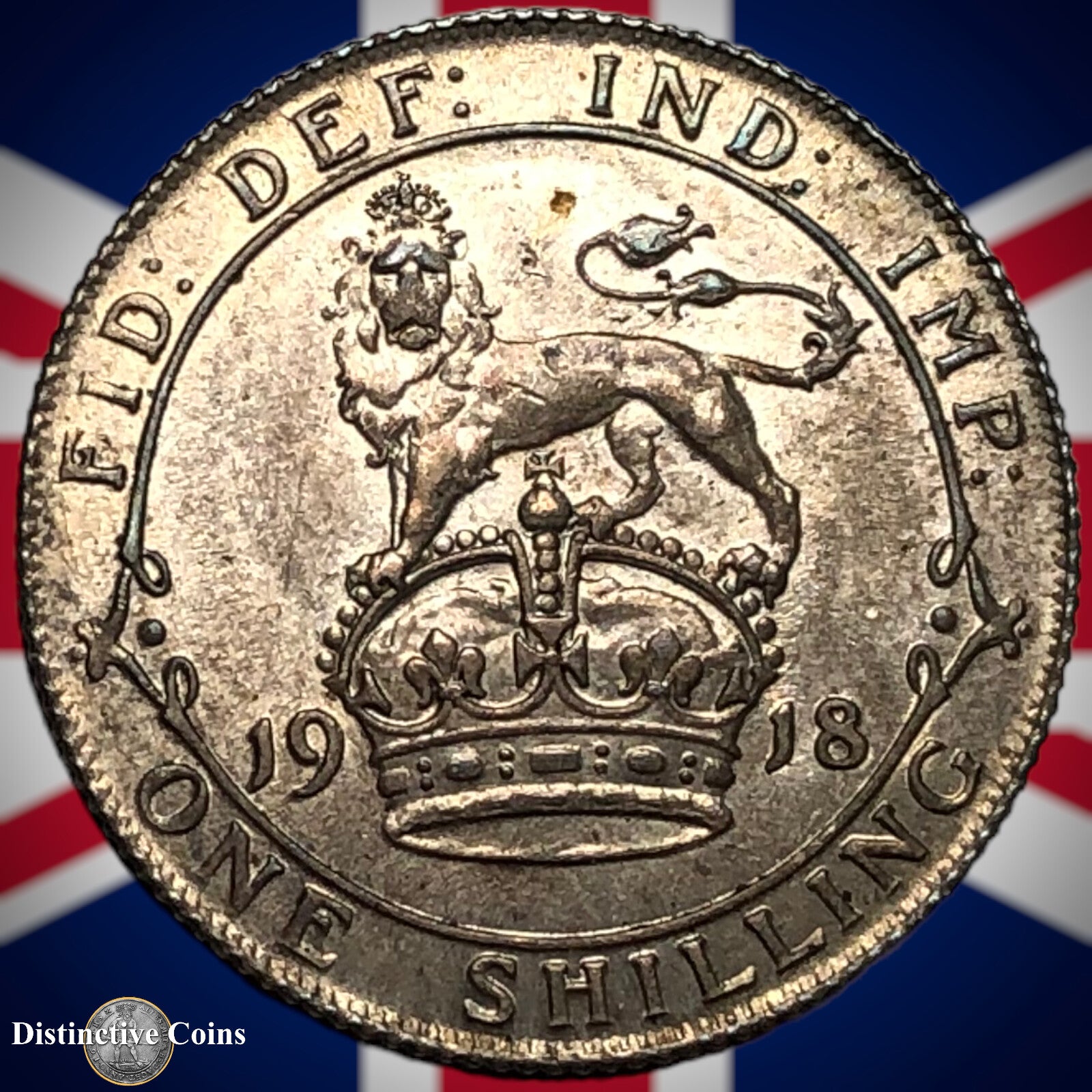 Great Britain 1918 One Shilling GB1030