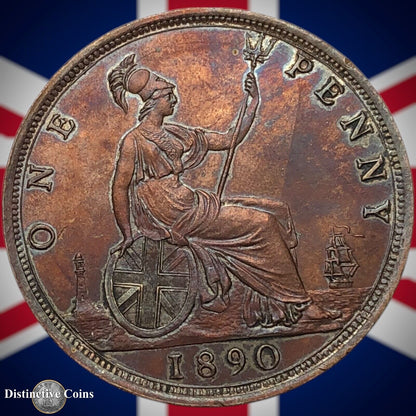 Great Britain 1890 Penny 1d GB6526
