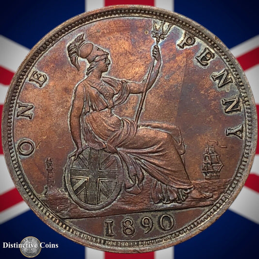 Great Britain 1890 Penny 1d GB6526