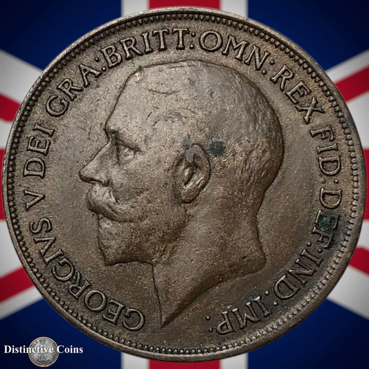 Great Britain 1915 Penny 1d GB6822