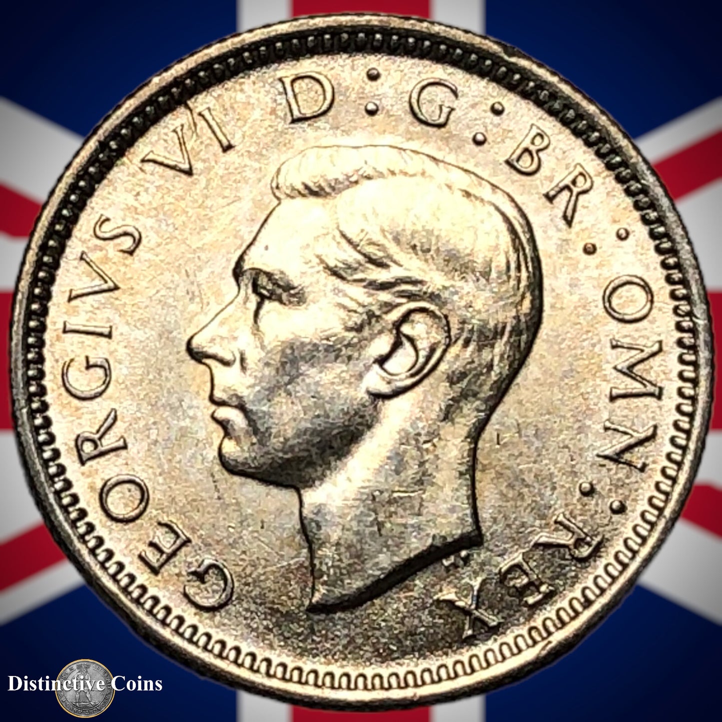 Great Britain 1944 Six Pence GB1757