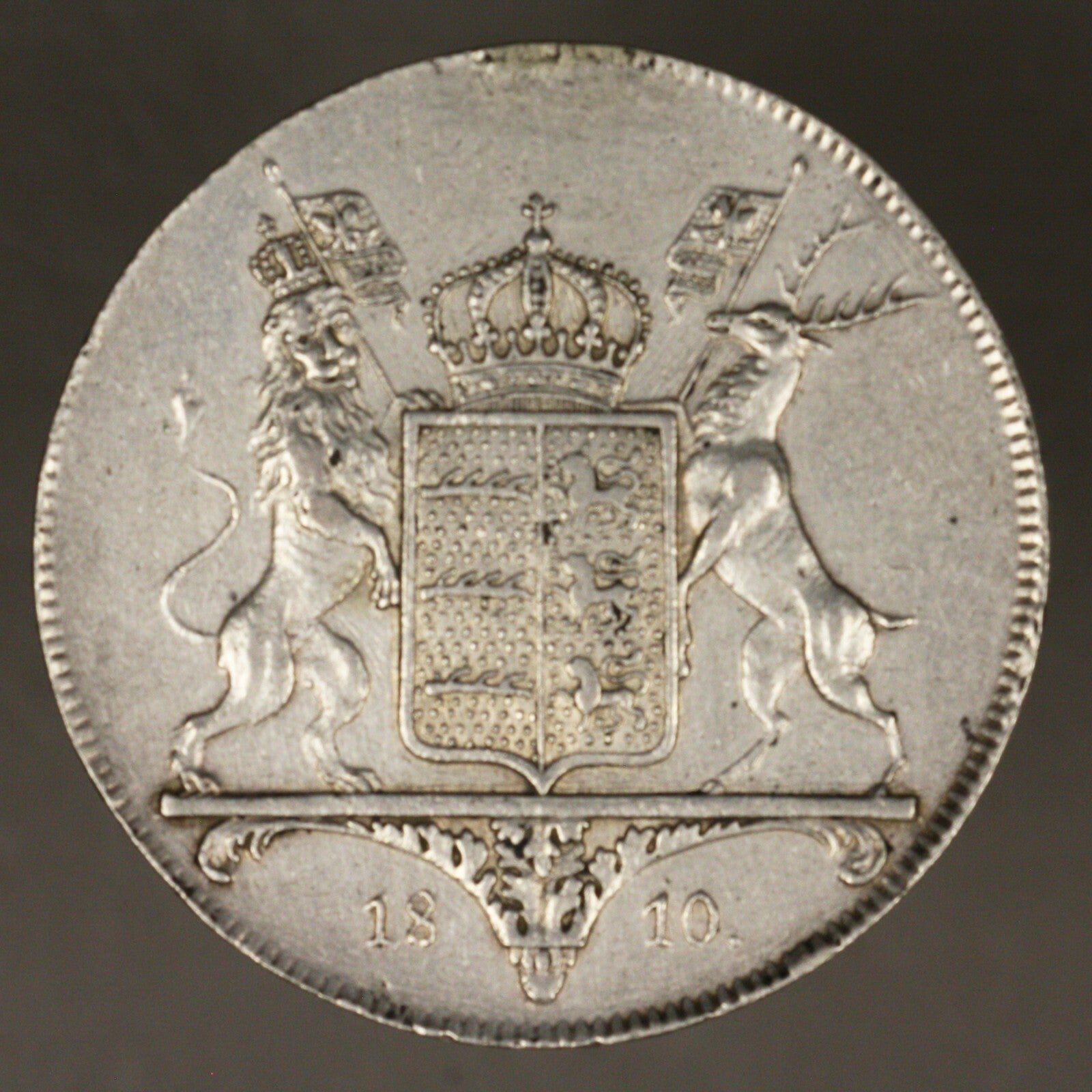 Wurttemberg 1810 ILW Thaler Scarce Type Mount Removed