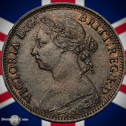 Great Britain 1881 H Farthing 1/4d GB4012