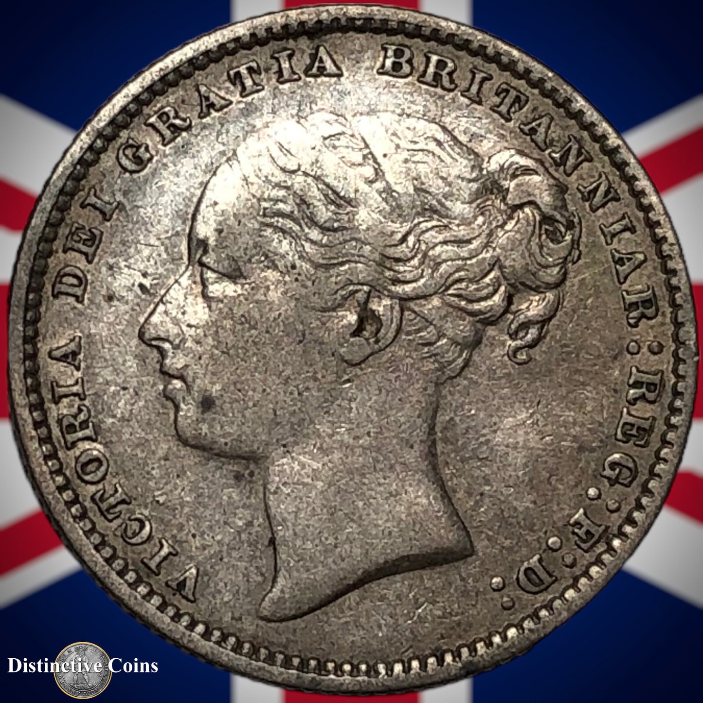 Great Britain 1881 British One Shilling GB0406