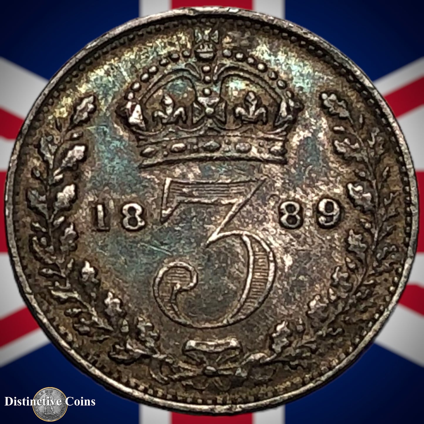 Great Britain 1889 Three Pence GB1978