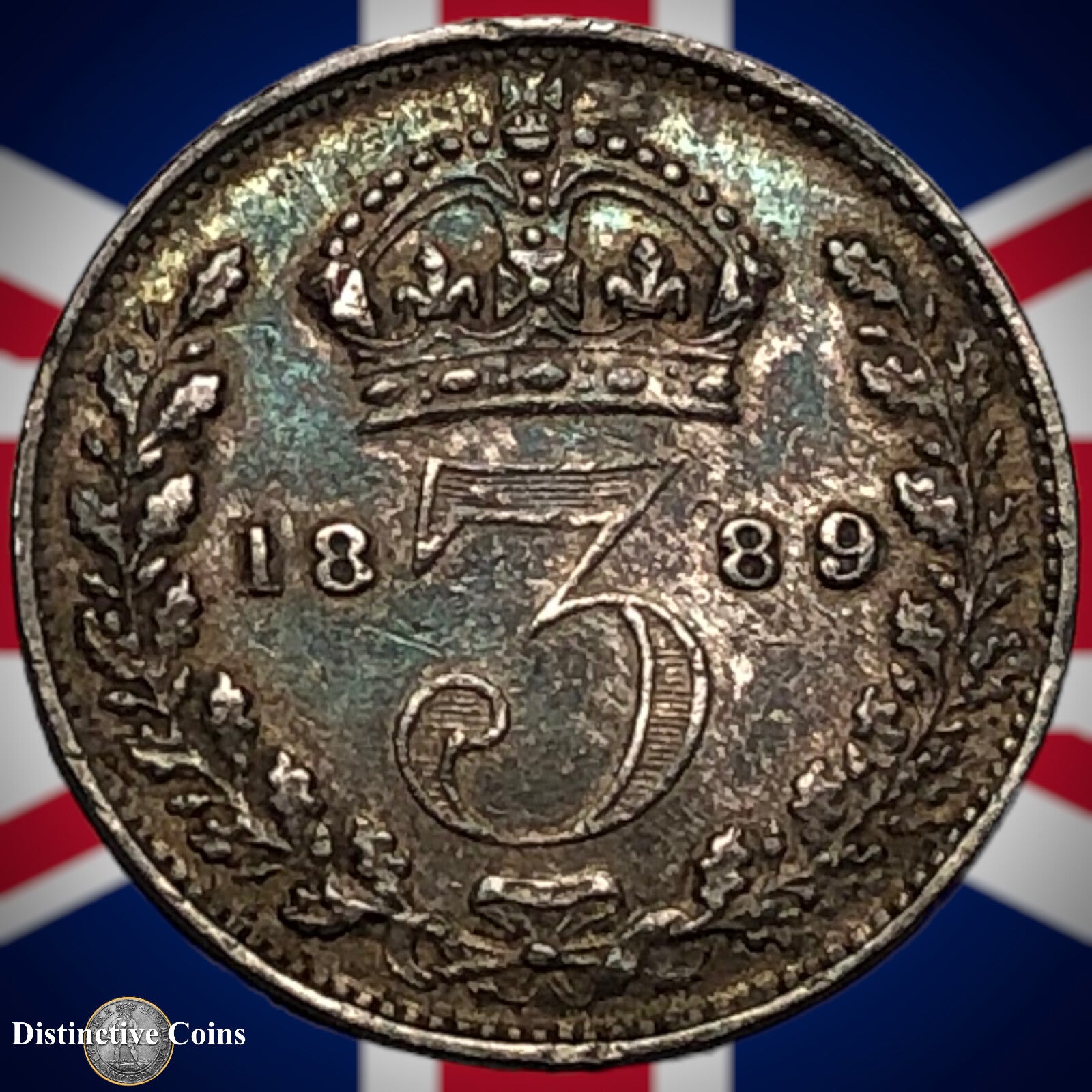 Great Britain 1889 Three Pence GB1978