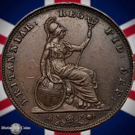 Great Britain 1838 Farthing 1/4d GB3398