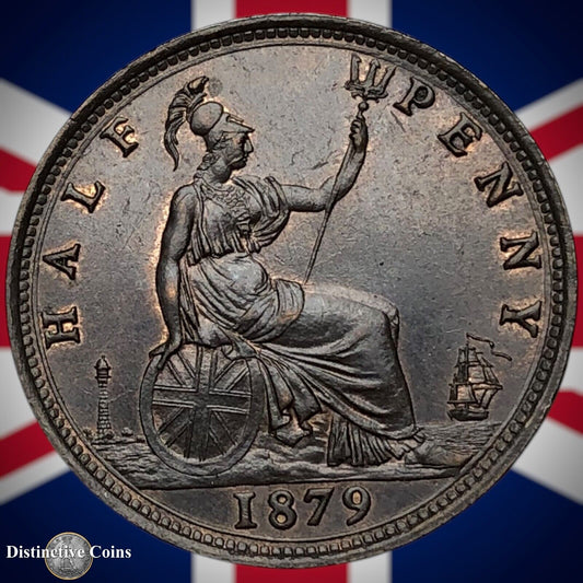 Great Britain 1879 Half Penny 1/2d GB5548