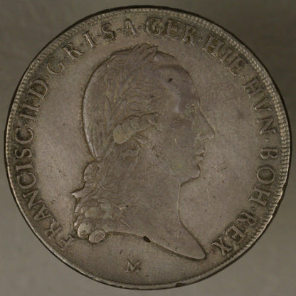 Italy Milan 1795 M Crocione Toning over hairlines XF