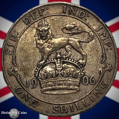 Great Britain 1906 British One Shilling GB0813