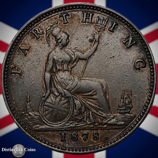 Great Britain 1878 Farthing 1/4d GB3778