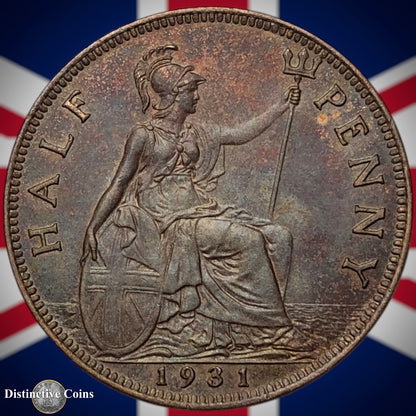 Great Britain 1931 Half Penny 1/2d GB5966