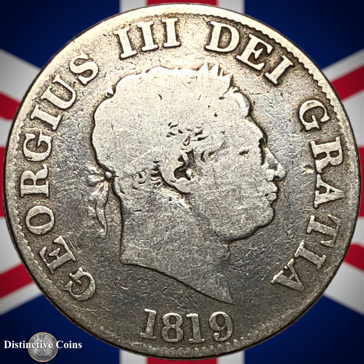 Great Britain 1819 Half Crown GB1161