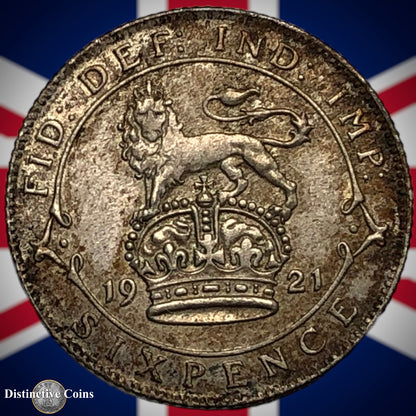 Great Britain 1921 Six Pence GB1642
