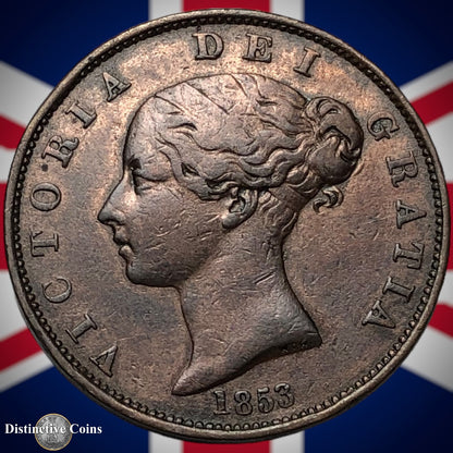 Great Britain 1853 Half Penny 1/2d GB5247