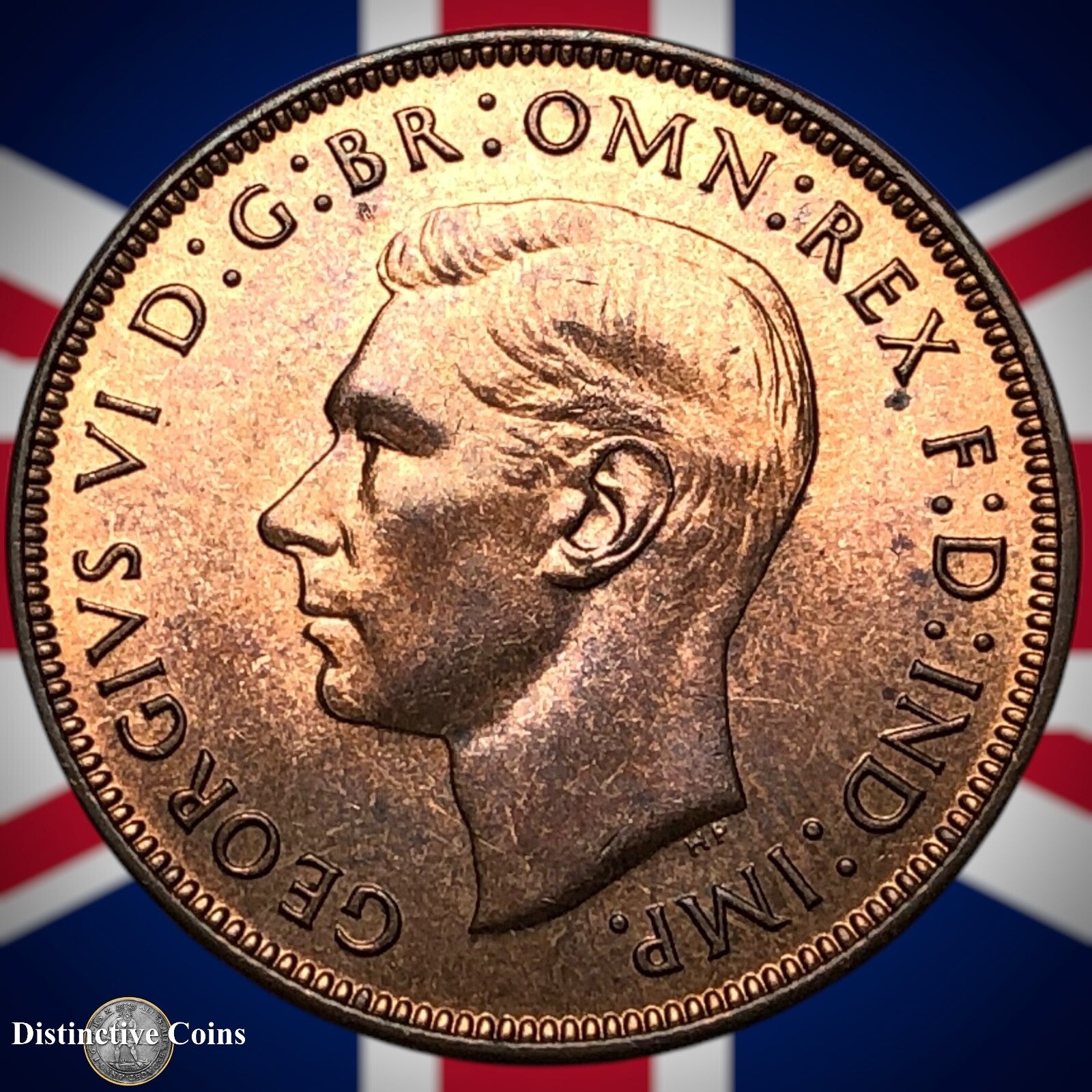 Great Britain 1948 Penny 1d GB7295