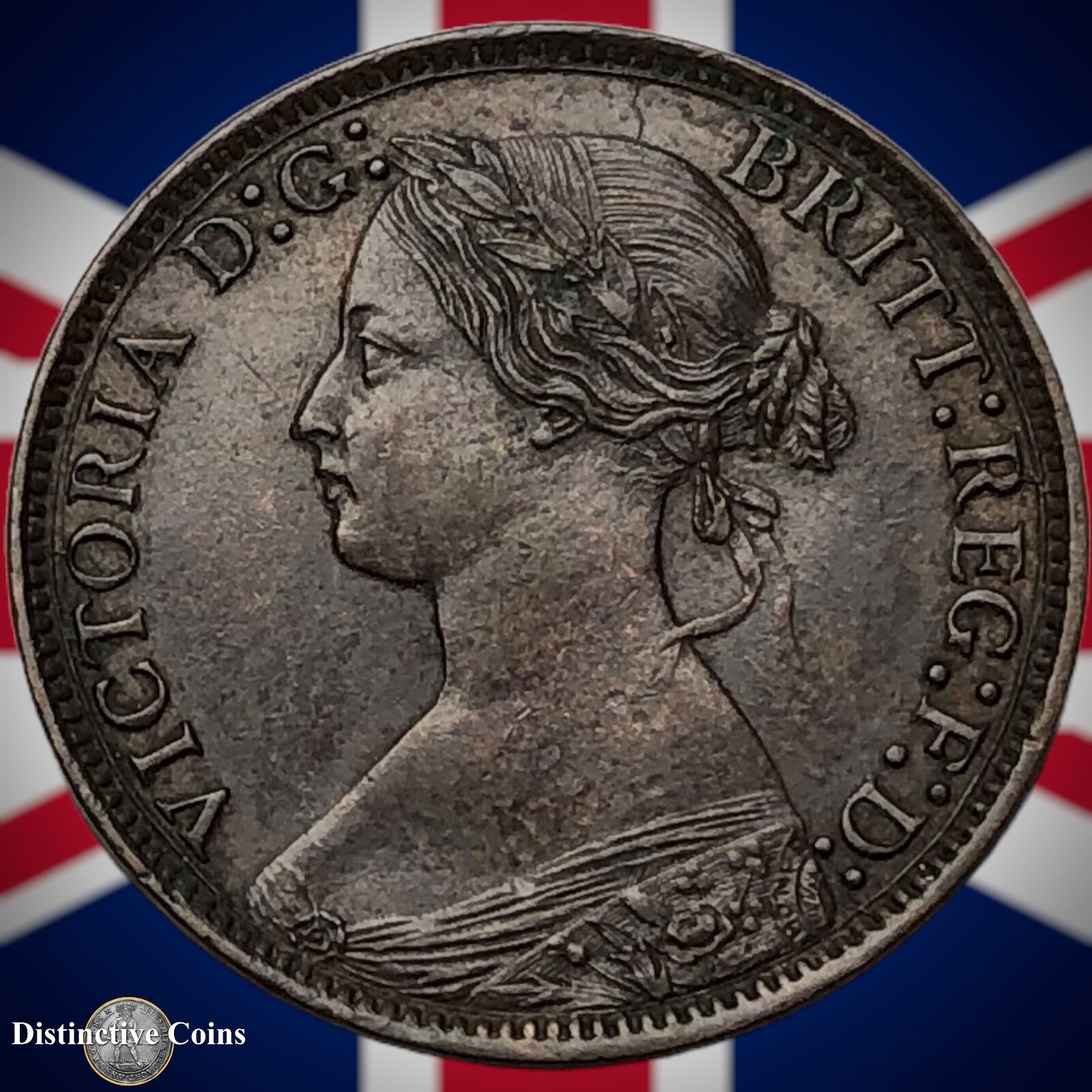 Great Britain 1873 Farthing 1/4d GB3697