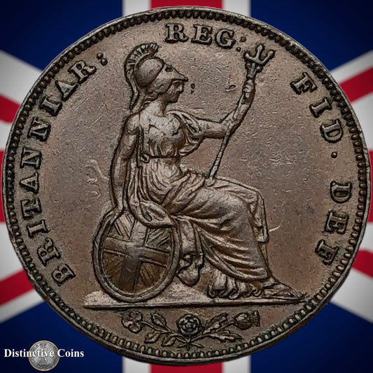 Great Britain 1839 Farthing 1/4d GB3399