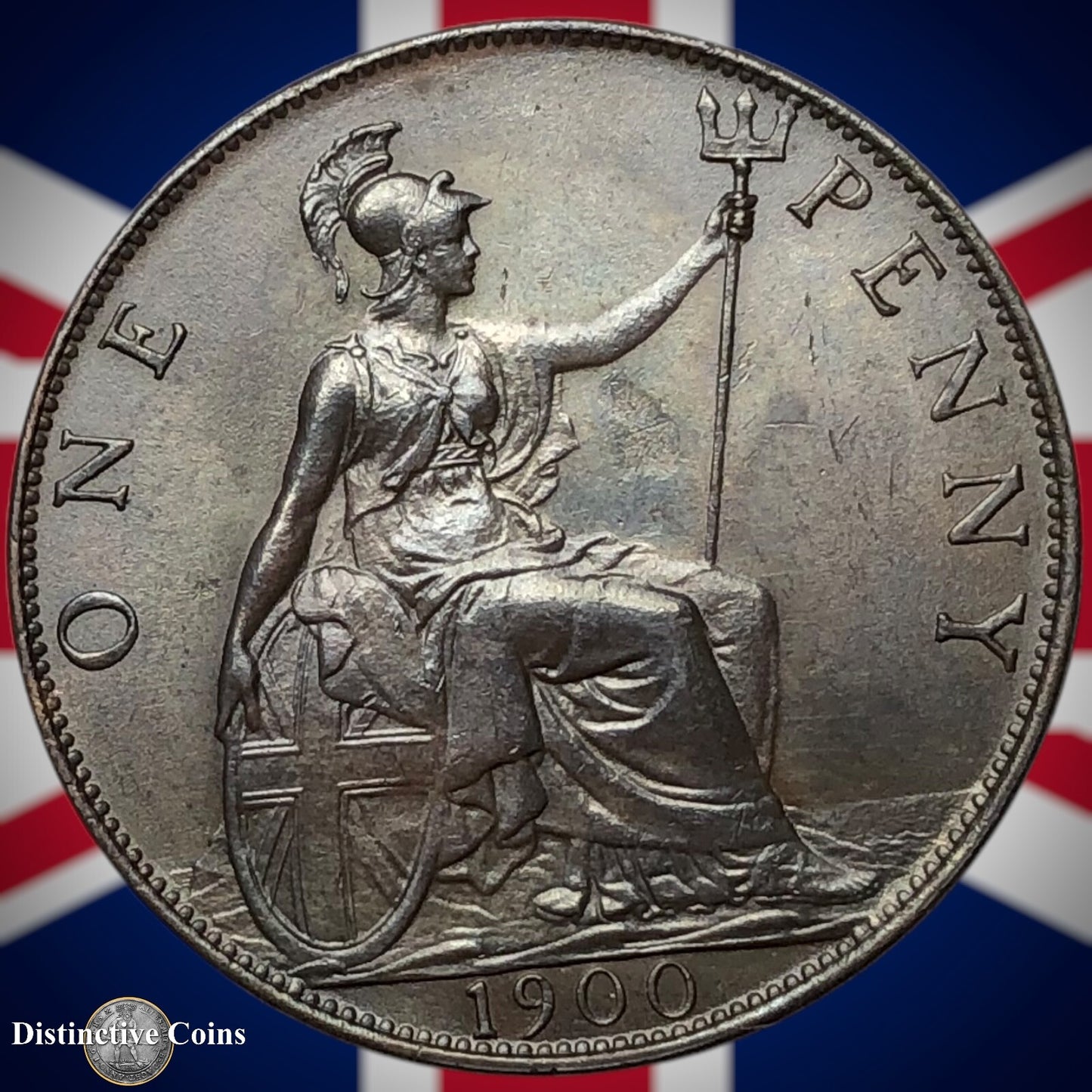 Great Britain 1900 Penny 1d GB6624