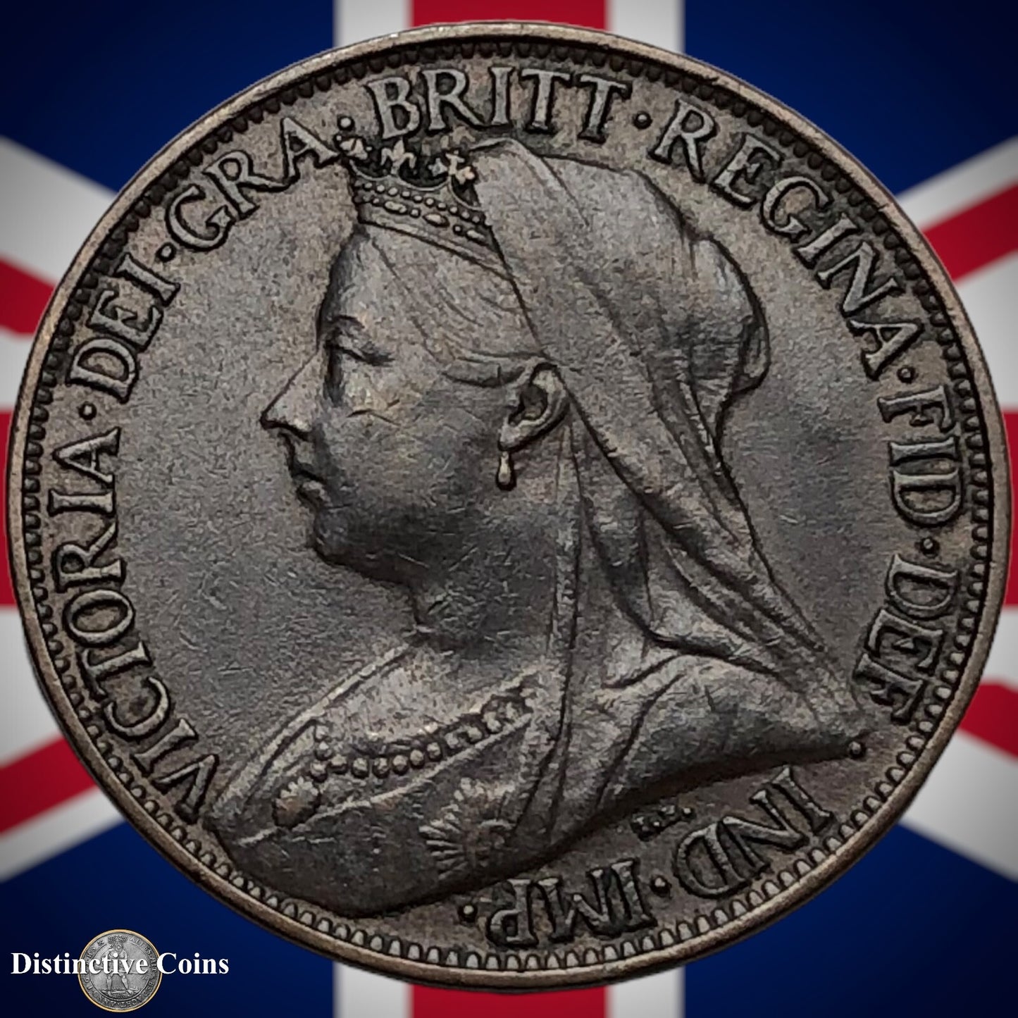 Great Britain 1900 Farthing 1/4d GB4471