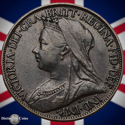 Great Britain 1900 Farthing 1/4d GB4471