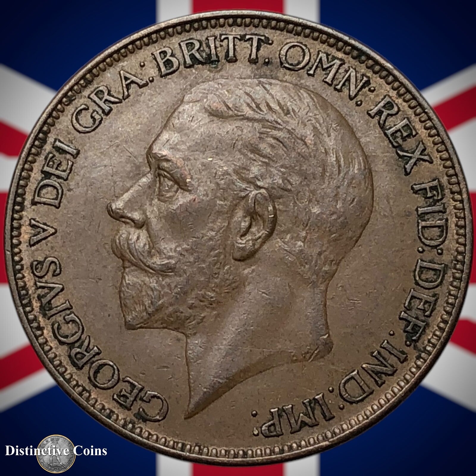 Great Britain 1927 Penny 1d GB7055