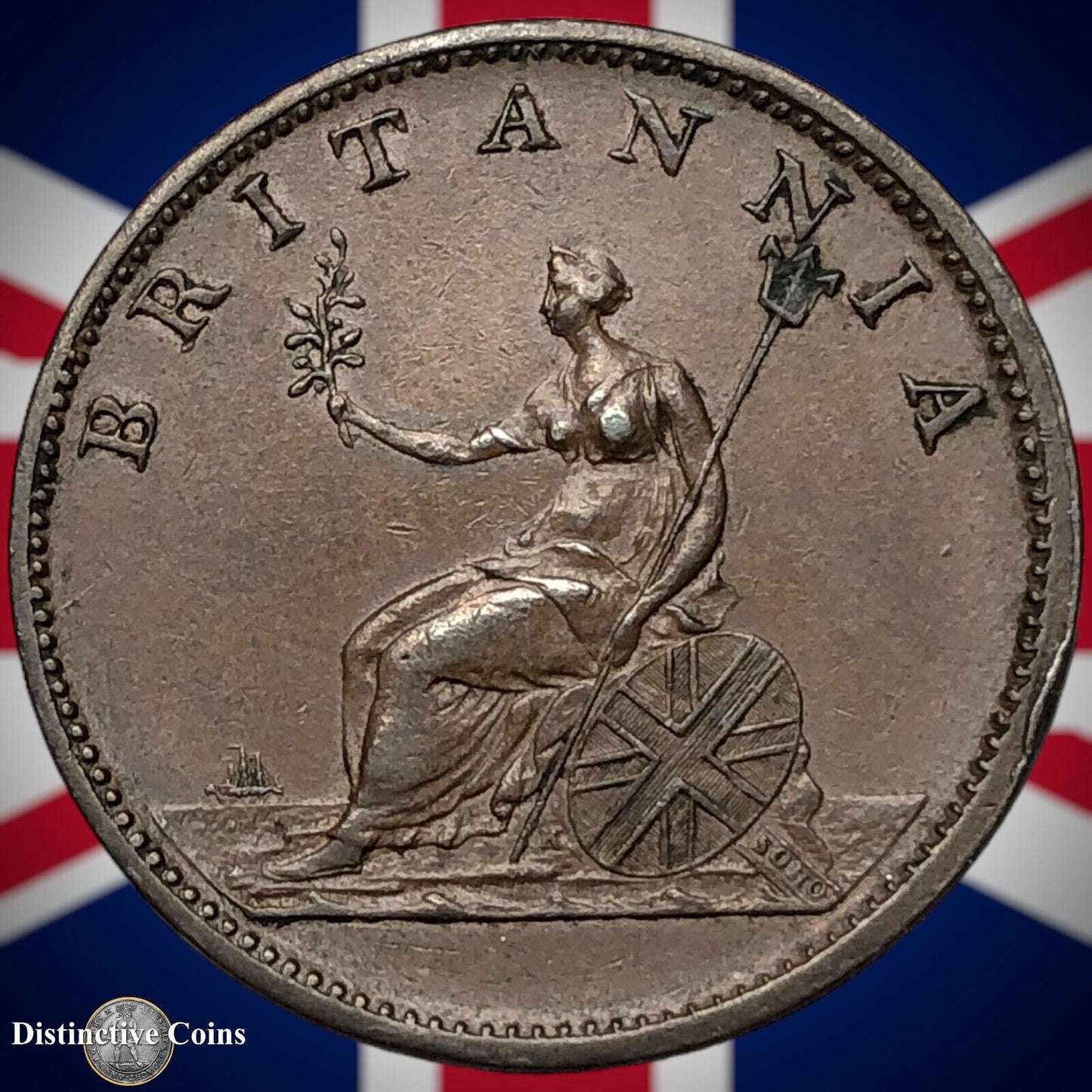 Great Britain 1807 Half Penny 1/2d GB5190