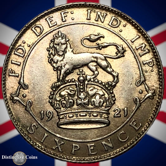 Great Britain 1921 Six Pence GB1646