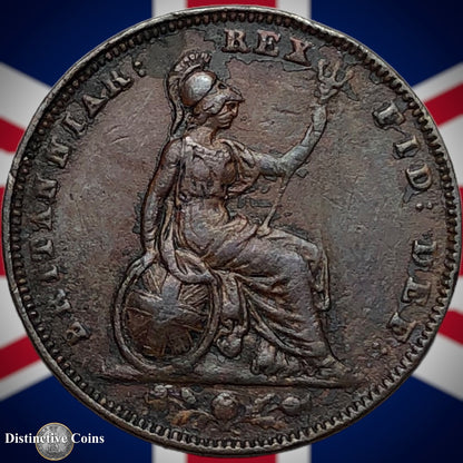 Great Britain 1836 Farthing 1/4d GB3385