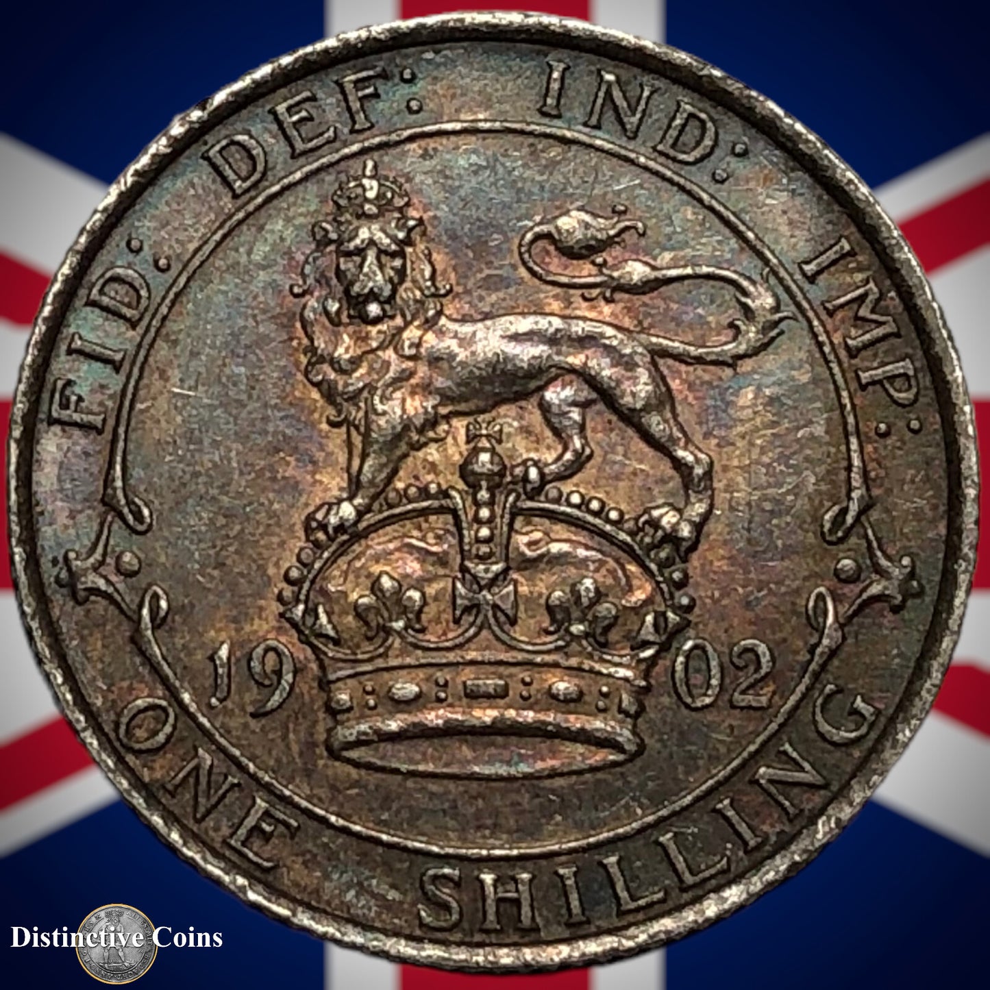 Great Britain 1902 British One Shilling GB0759