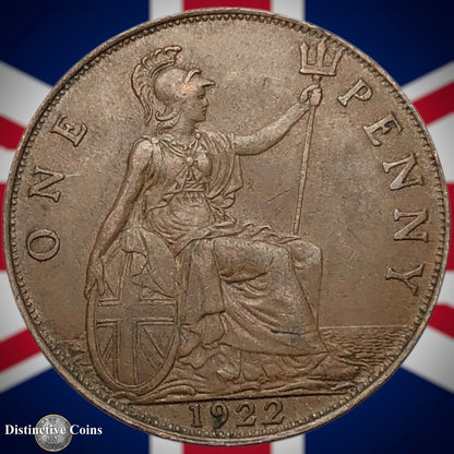Great Britain 1922 Penny 1d GB7005