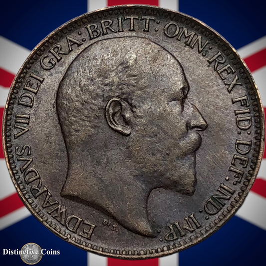 Great Britain 1902 Farthing 1/4d GB4506