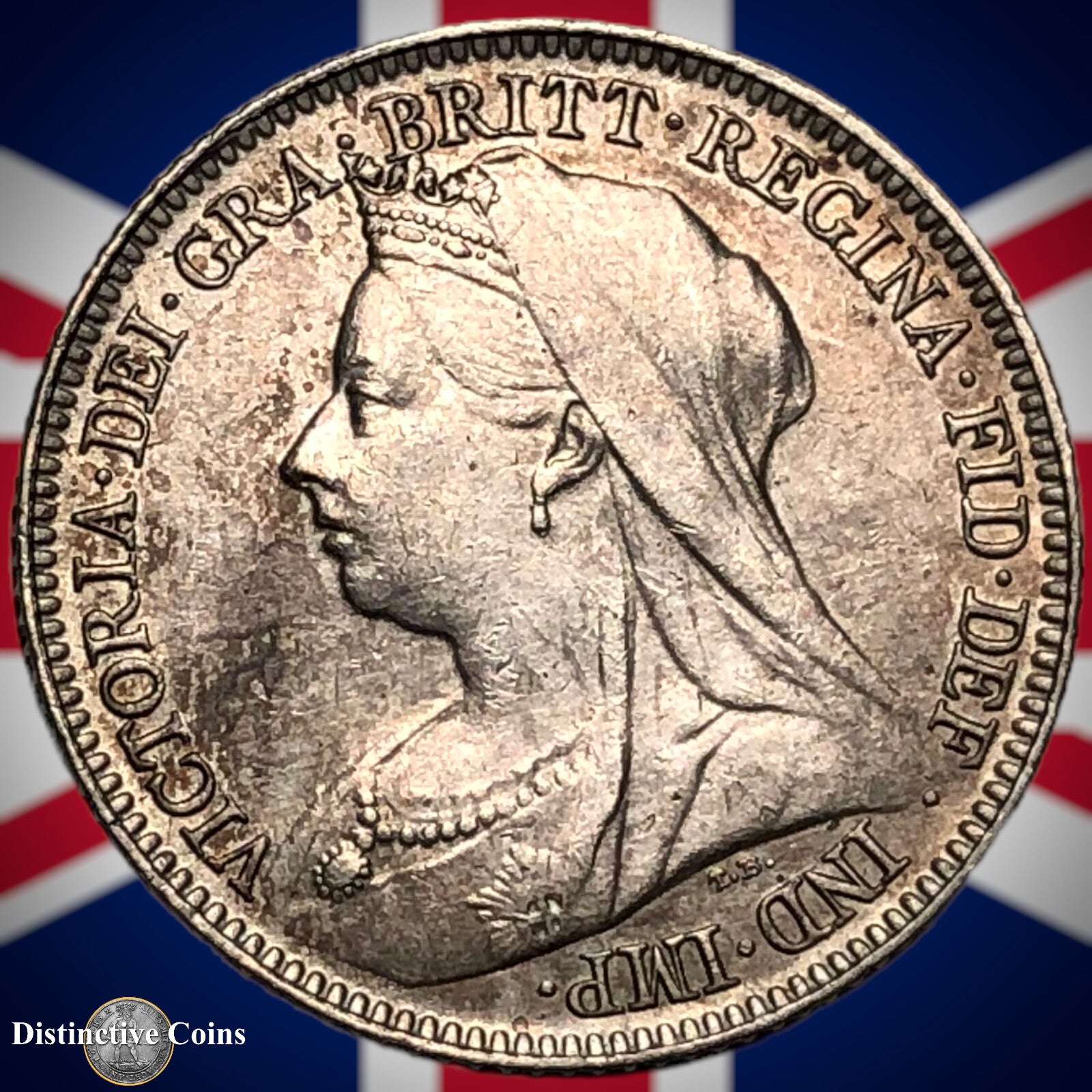 Great Britain 1897 Six Pence GB2792