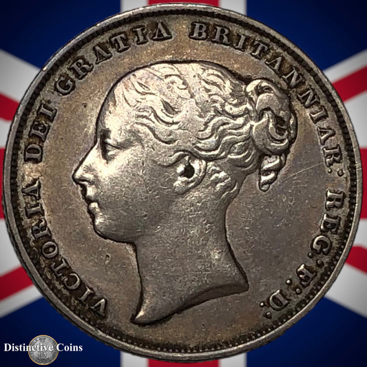 Great Britain 1852 British One Shilling GB0220